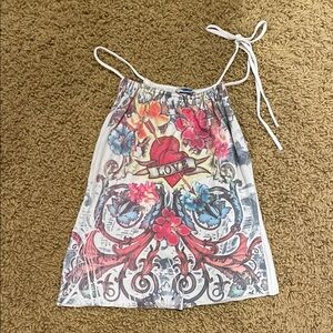 Colorful Graphic Tank Top